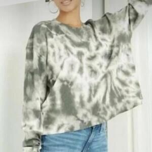 Wild Fable l Boxy Tie Dyed Waffle Thermal Small